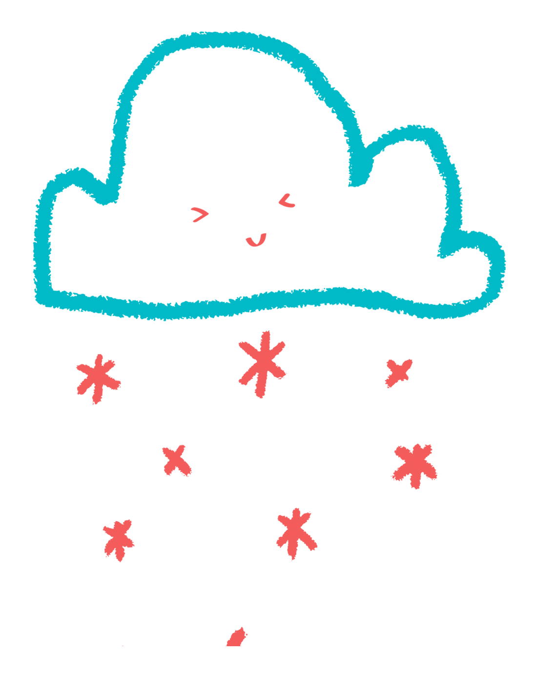 Cloud Tales children and their storyteller on a cloud